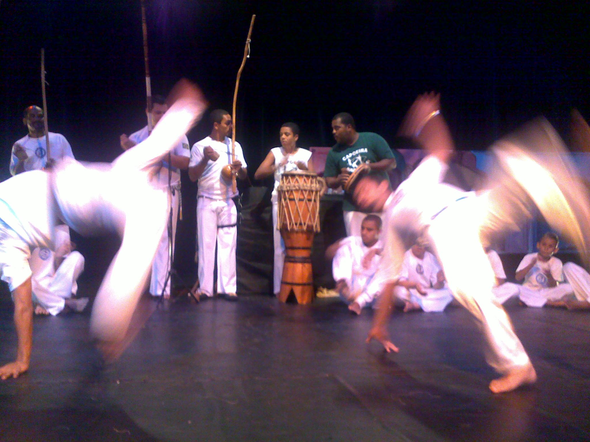 Apresentação de Capoeira